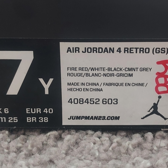 Air Jordan 4 Retro Toro Bravo 2013 - Picture 9 of 9